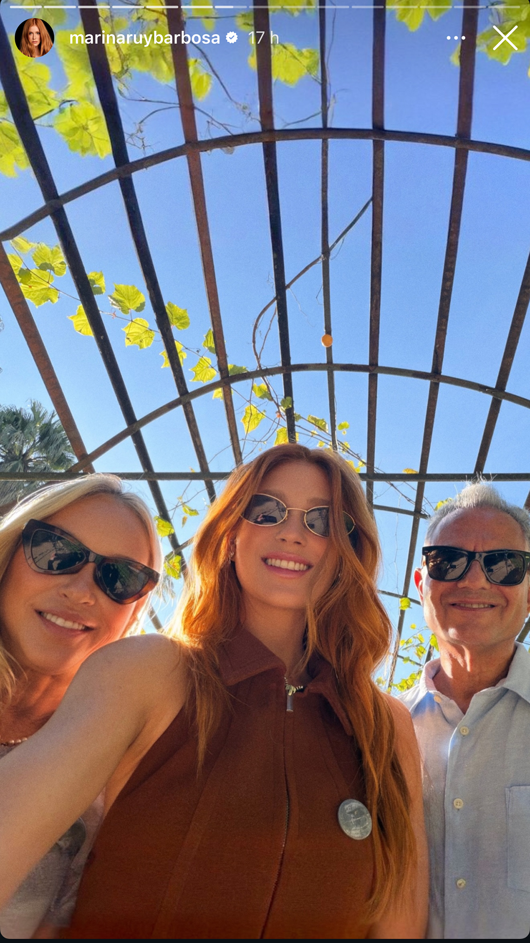 Marina Ruy Barbosa visitou o Museu Casa de Rui Barbosa - Foto: Reprodução / Instagram