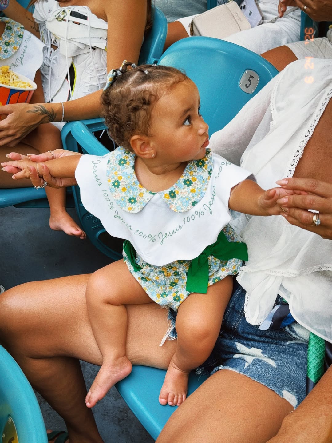 Mel é a filha do meio de Neymar Jr e Bruna Biancardi - Foto: Reprodução / Instagram @brunabiancardi 
