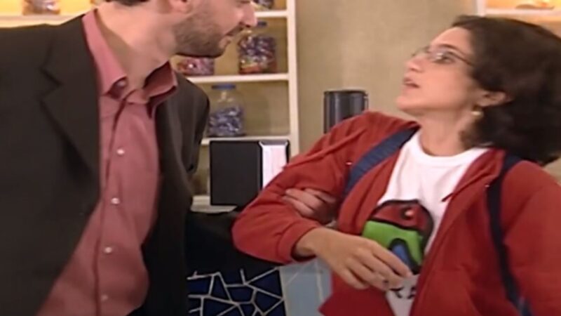 Marcos (Dan Stulbach) e Paulinha (Roberta Gualda) em Mulheres Apaixonadas - Foto: Reprodução / TV Globo
