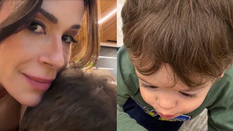 Nadja Haddad com o filho - Foto: Reprodução/Instagram