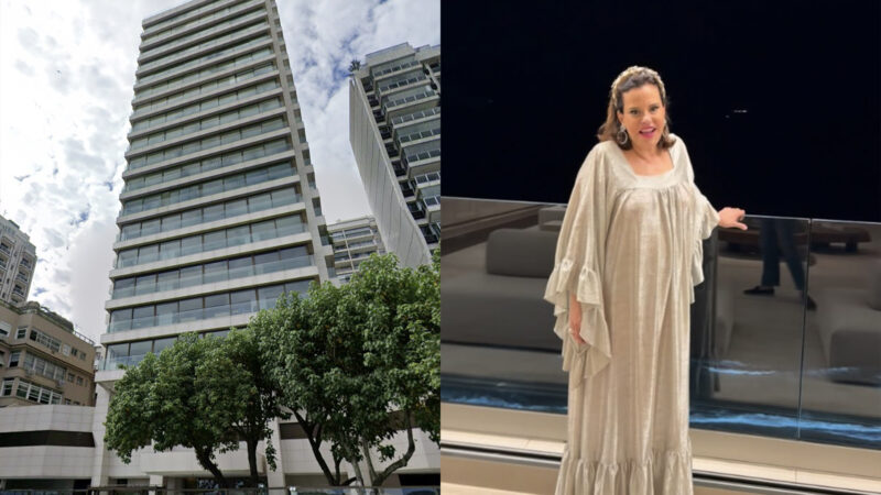 Novo apartamento de Narcisa Tamborindeguy fica em edifício na Praia de Ipanema - Foto: Reprodução / Google Maps e Instagram