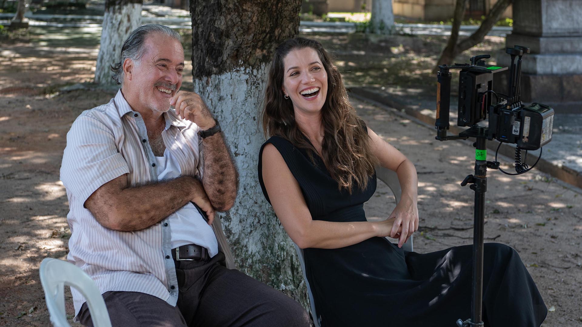 Francesca e Otoniel em cena de Quem Ama Cuida - Foto: Globo / Estevam Avellar