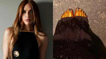 Pai de Giovanna Ewnak critica look dela