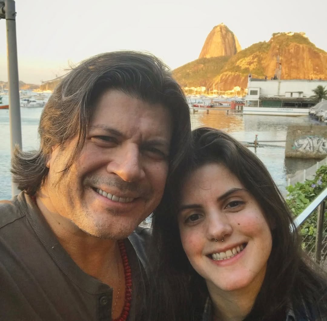 Paulo Ricardo com a filha mais velha, Paola Lynch - Foto: Reprodução / Instagram @pauloricardo