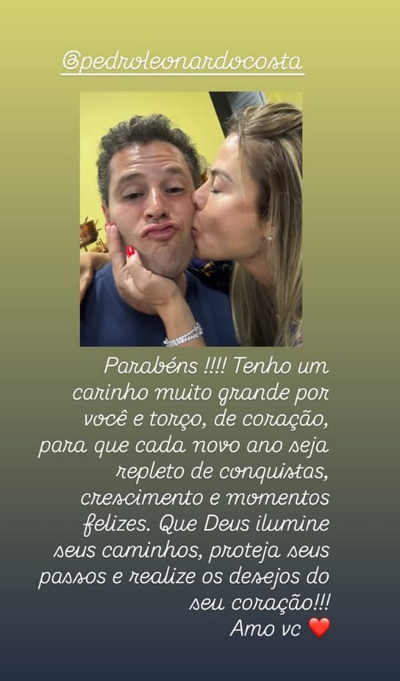 Poliana Rocha e Pedro Leonrado