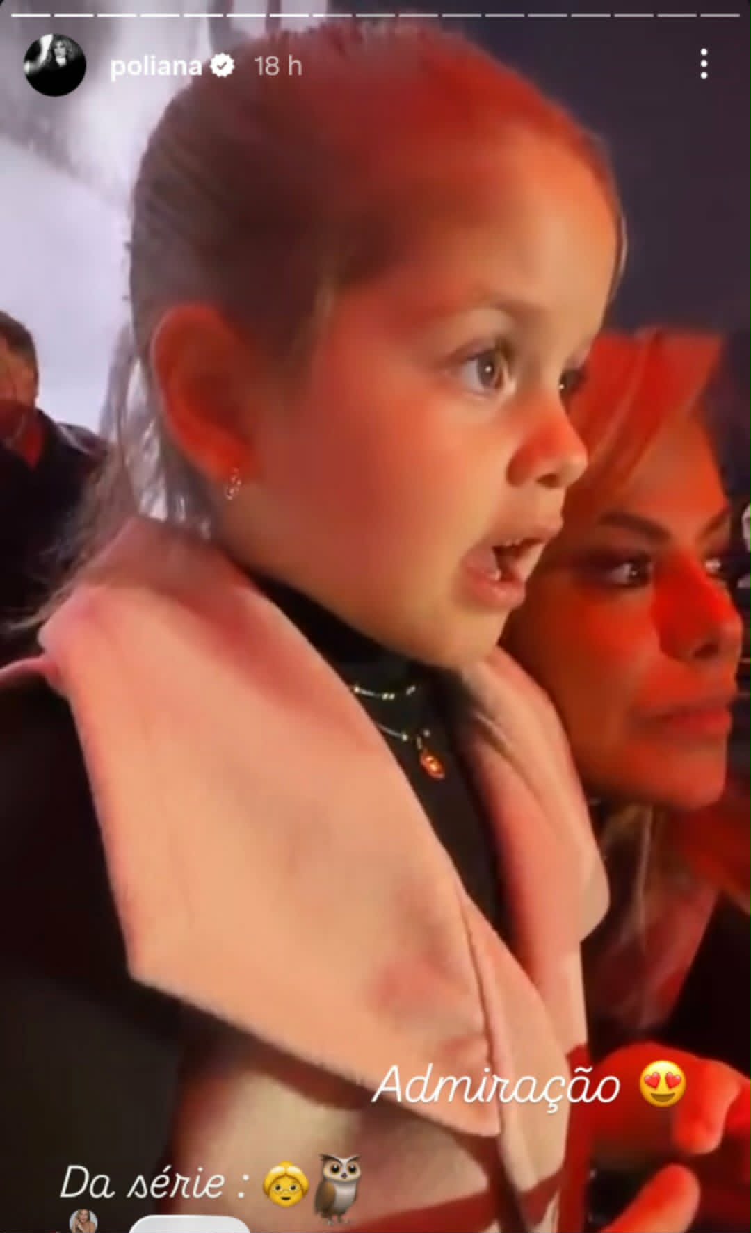 Poliana Rocha se emociona ao ver show de Zé Felipe e Leonardo com os netos - Foto: Reprodução/Instagram