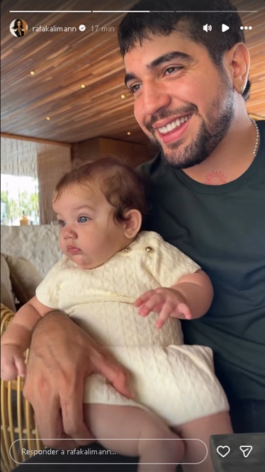 Nattan e Rafa Kalimann são pais de Zuza Helena – Foto: Reprodução / Instagram