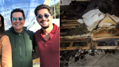 Incêndio atinge quarto do filho de Régis Danese: ‘Prejuízo financeiro foi enorme’
