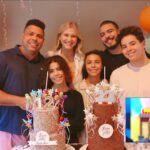 Ronaldo Fenômeno se emociona com homenagem especial dos quatro filhos no ‘Domingão’