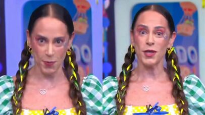 Silvia Abravanel se emociona ao deixar o 'Sábado Animado' para se dedicar à nova carreira
