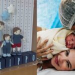 Que luxo! Sthefany Brito encanta ao mostrar decoração e lembrancinhas de maternidade do filho