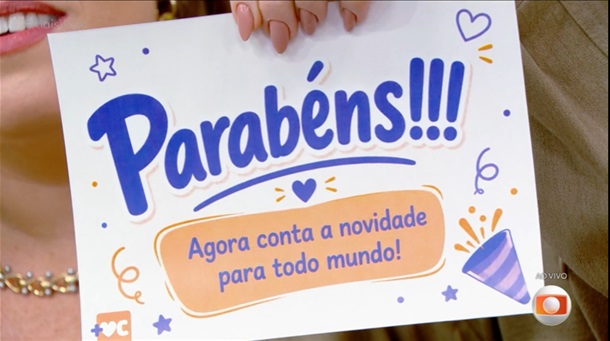 Bilhete de Tati Machado - Foto: Globo