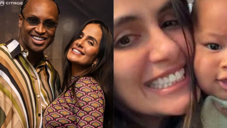 Filho de Thiaguinho e Carol Peixinho dá show de fofura em ‘dia de trabalho’ com a mãe