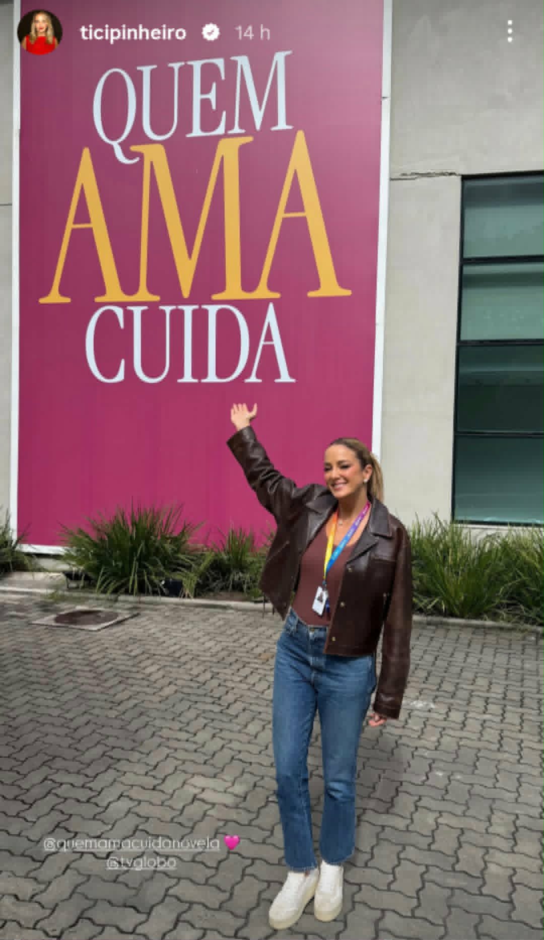 Ticiane Pinheiro participa de Quem Ama Cuida - Foto: Reprodução/Instagram