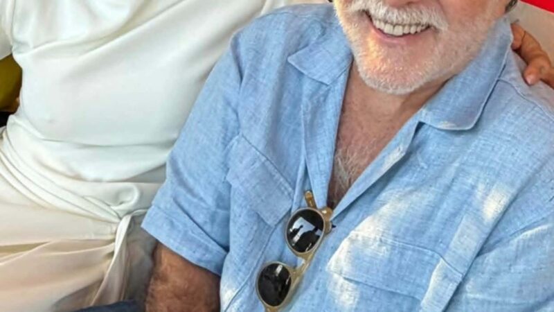 Tony Ramos com a esposa
