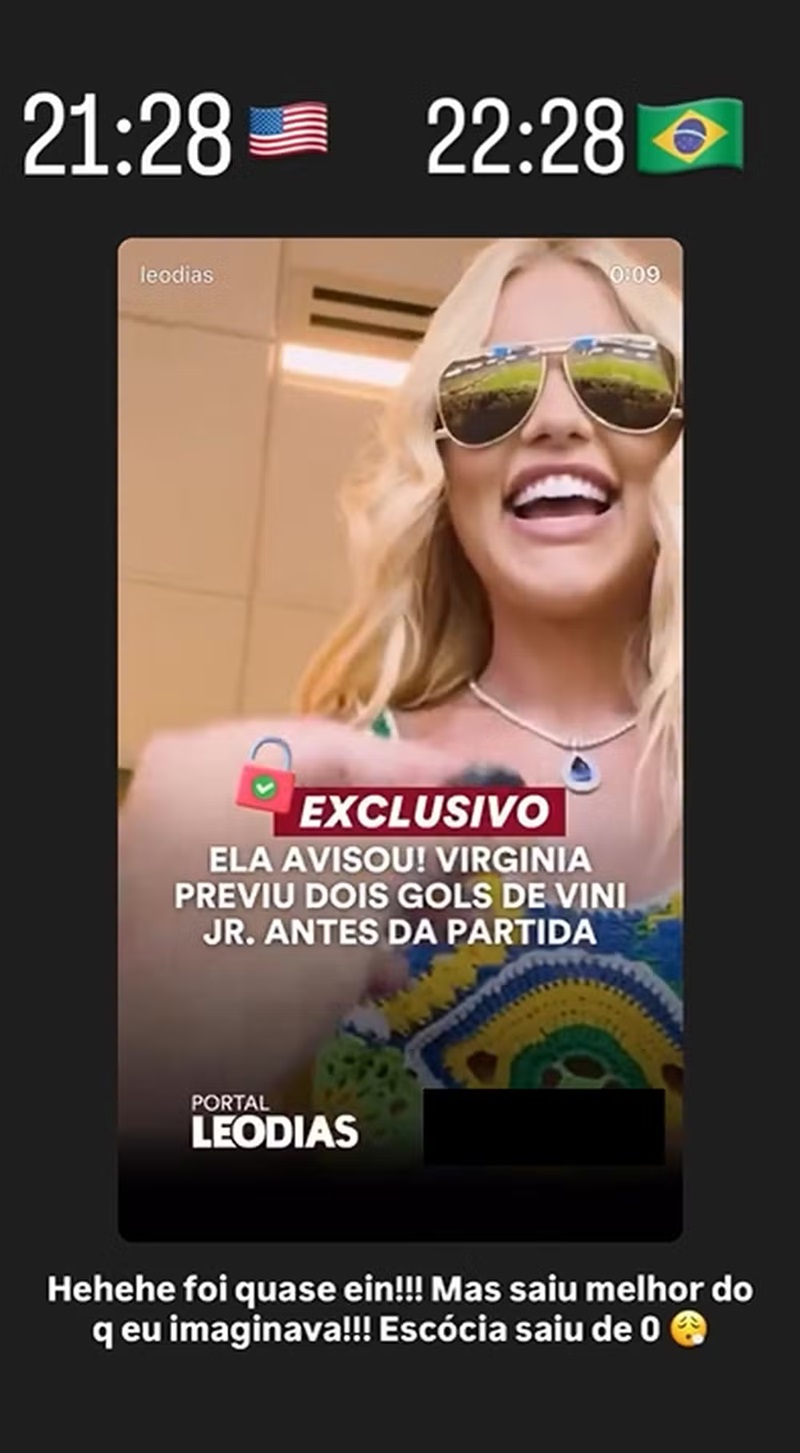 Post de Virginia Fonseca — Foto: Reprodução/Instagram