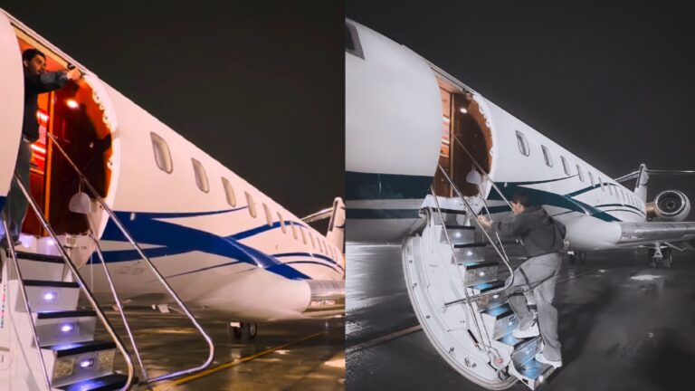 Que luxo! Veja como é por dentro do jatinho particular que levou Zé Felipe para mais um show