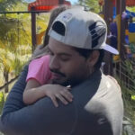 Zé Felipe celebra reencontro com os três filhos após temporada das crianças com a mãe