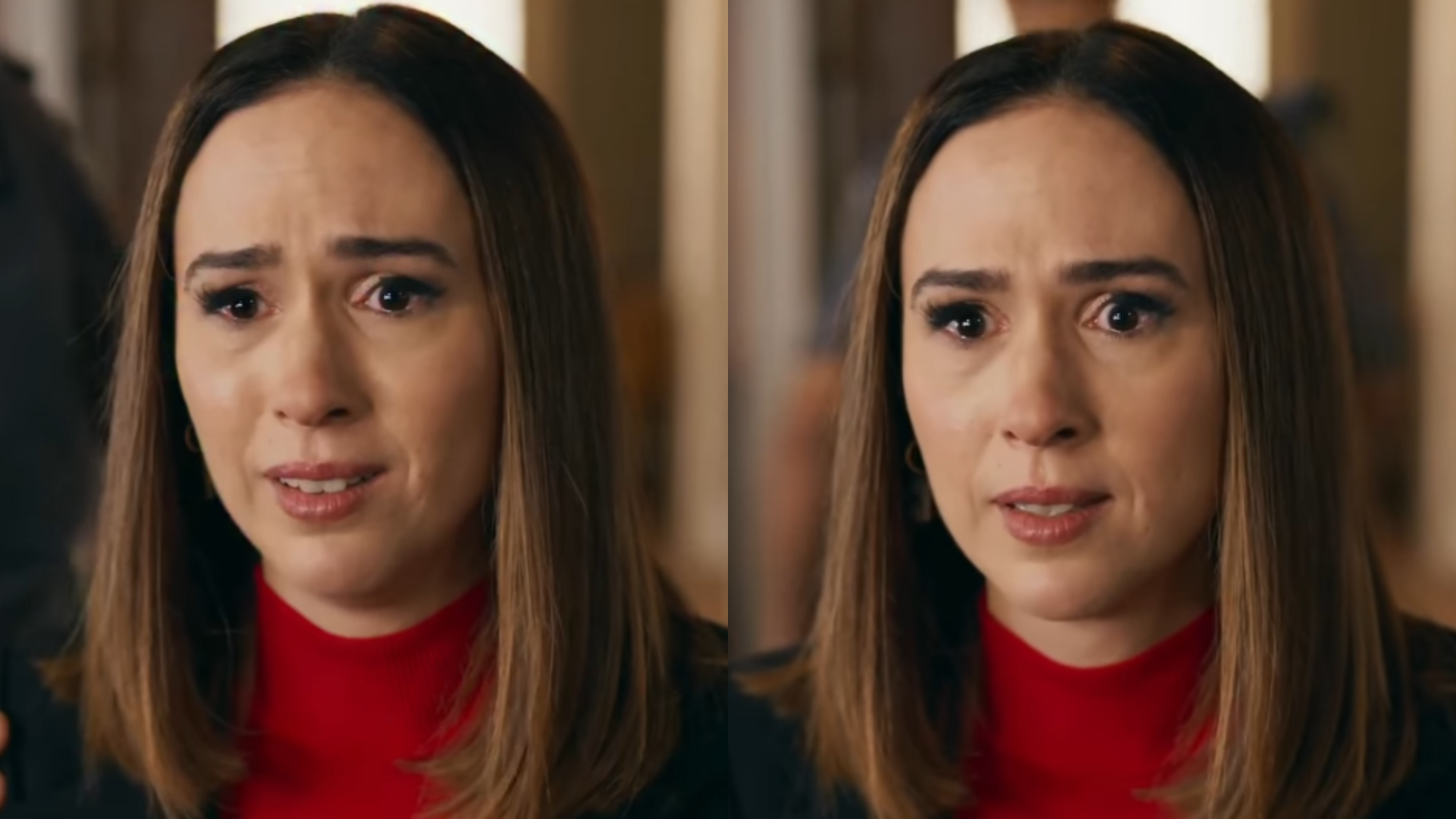 Tatá Werneck na novela Quem Ama Cuida - Foto: Reprodução/Instagram; Globoplay