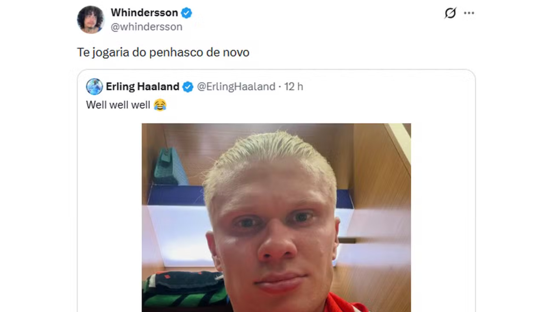 Post no X de Whindersson Nunes - Foto: Instagram