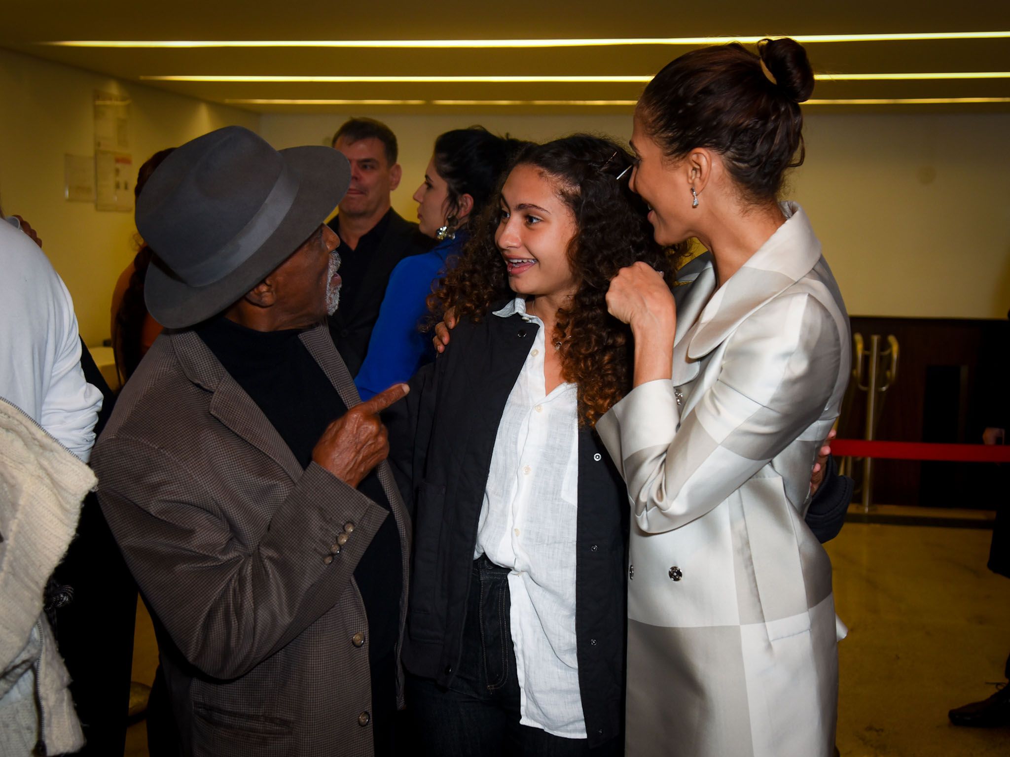 Camila Pitanga , Antonia Pitanga e Antonio Pitanga - Fotos: Andy Santana/ Brazil News