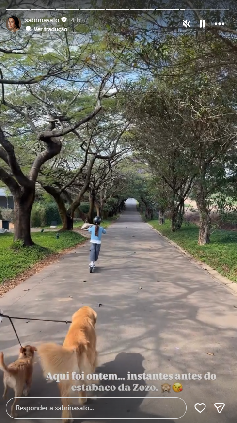 Storie Sabrina Sato - Foto: Reprodução/Instagram