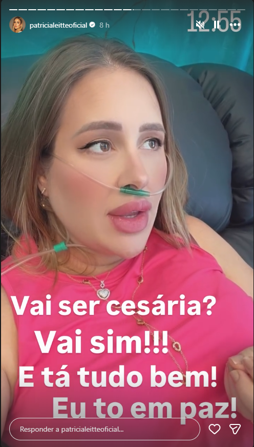 Storie Patricia Leitte - Foto: Reprodução/Instagram
