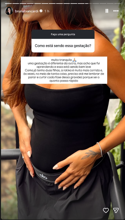 Storie Bruna Biancardi - Foto: Reprodução/Instagram