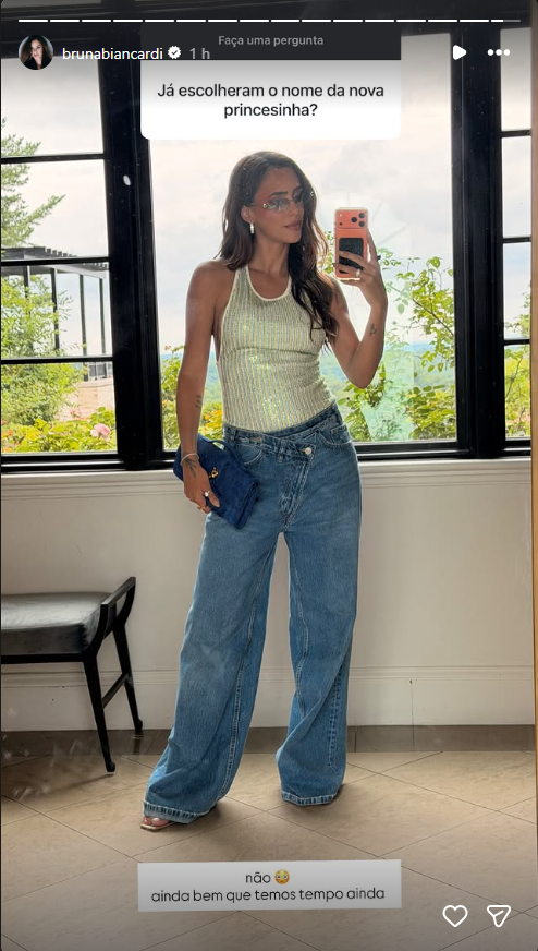 Storie Bruna Biancardi - Foto: Reprodução/Instagram