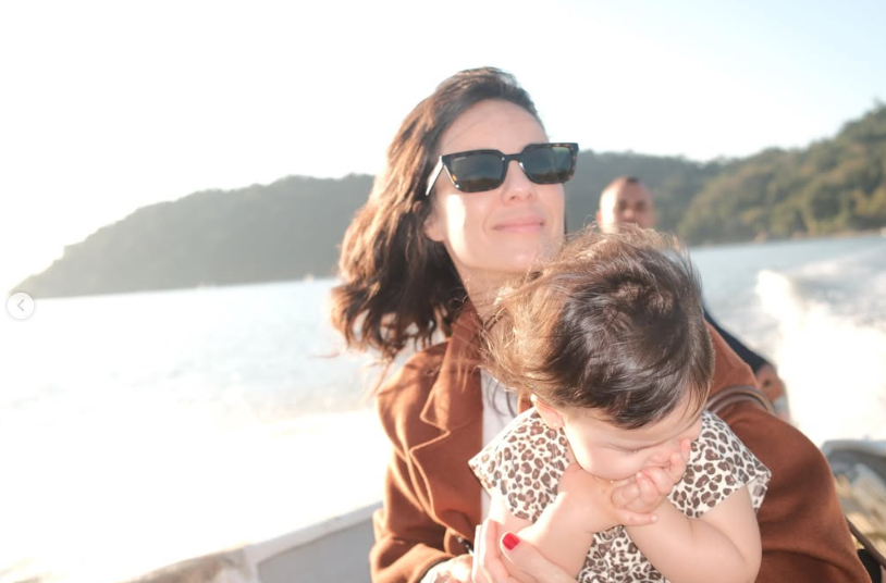 Andréia Horta e a filha - Foto: Reprodução/Instagram