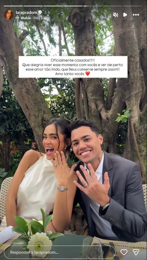 Storie Lara Prado - Foto: Reprodução/Instagram
