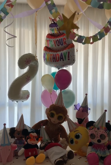Aniversário de Helena, filha de Neymar e Amanda Kimberlly - Foto: Reprodução/Instagram