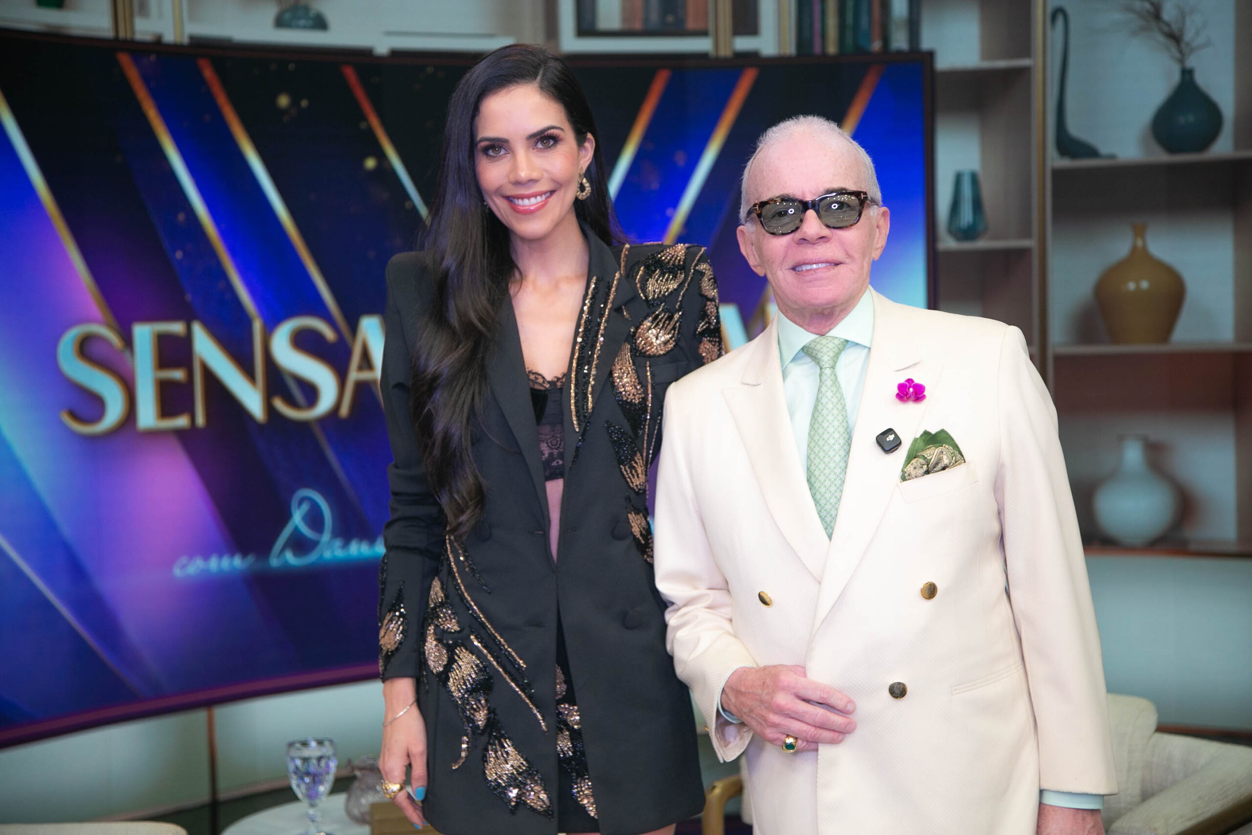 Dani Albuquerque e Chiquinho Scarpa - Foto: Divulgação RedeTV!