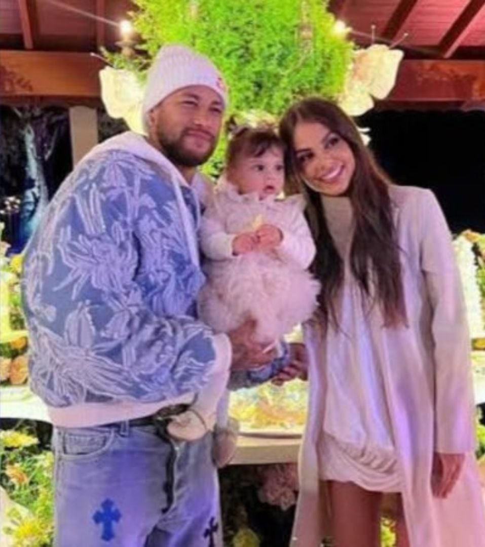 Neymar Jr, Helena e Amanda Kimberlly - Fotos: Reprodução/ Instagram