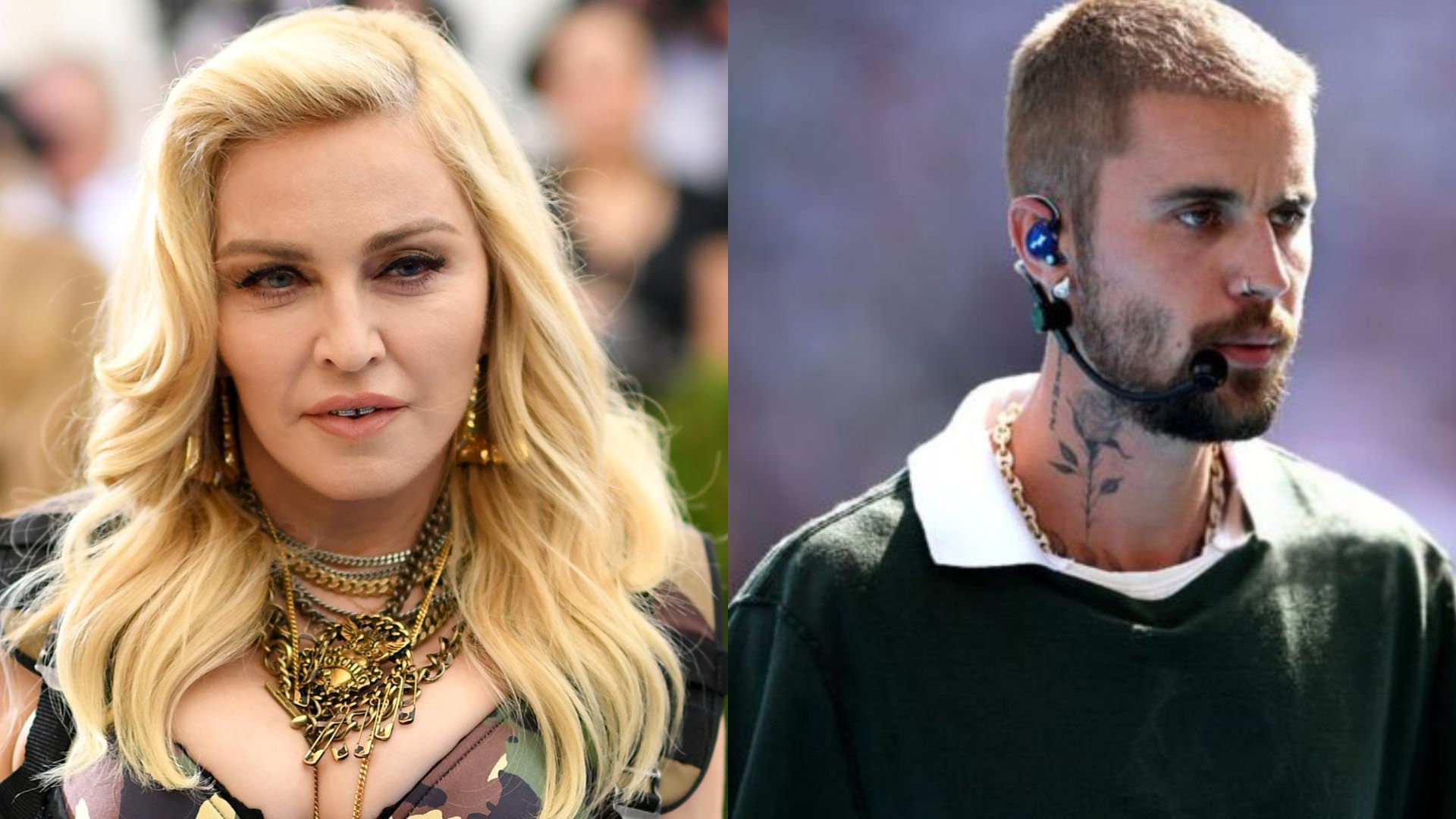 Madonna e Justin Bieber - Fotos: Getty Images