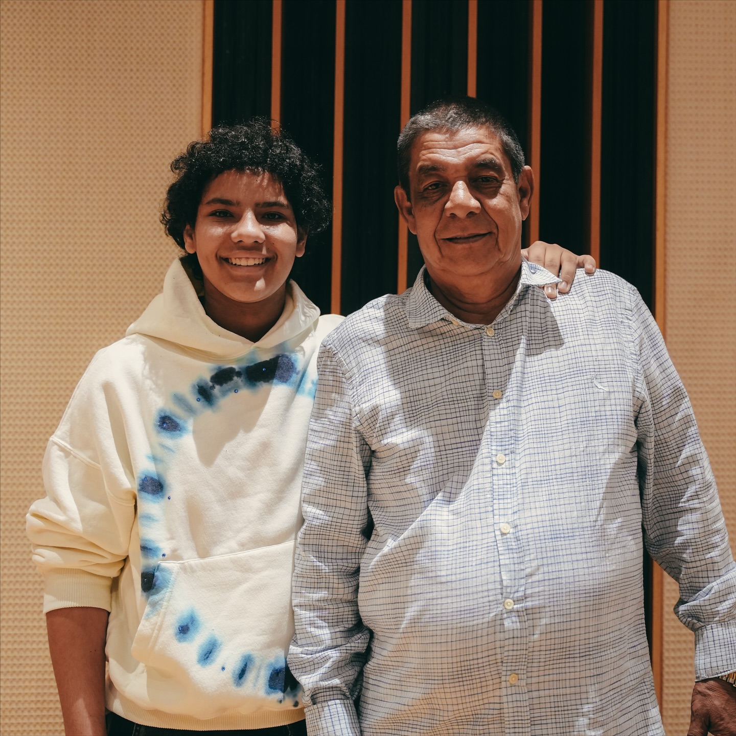 Zeca Pagodinho e o neto - Foto: Instagram