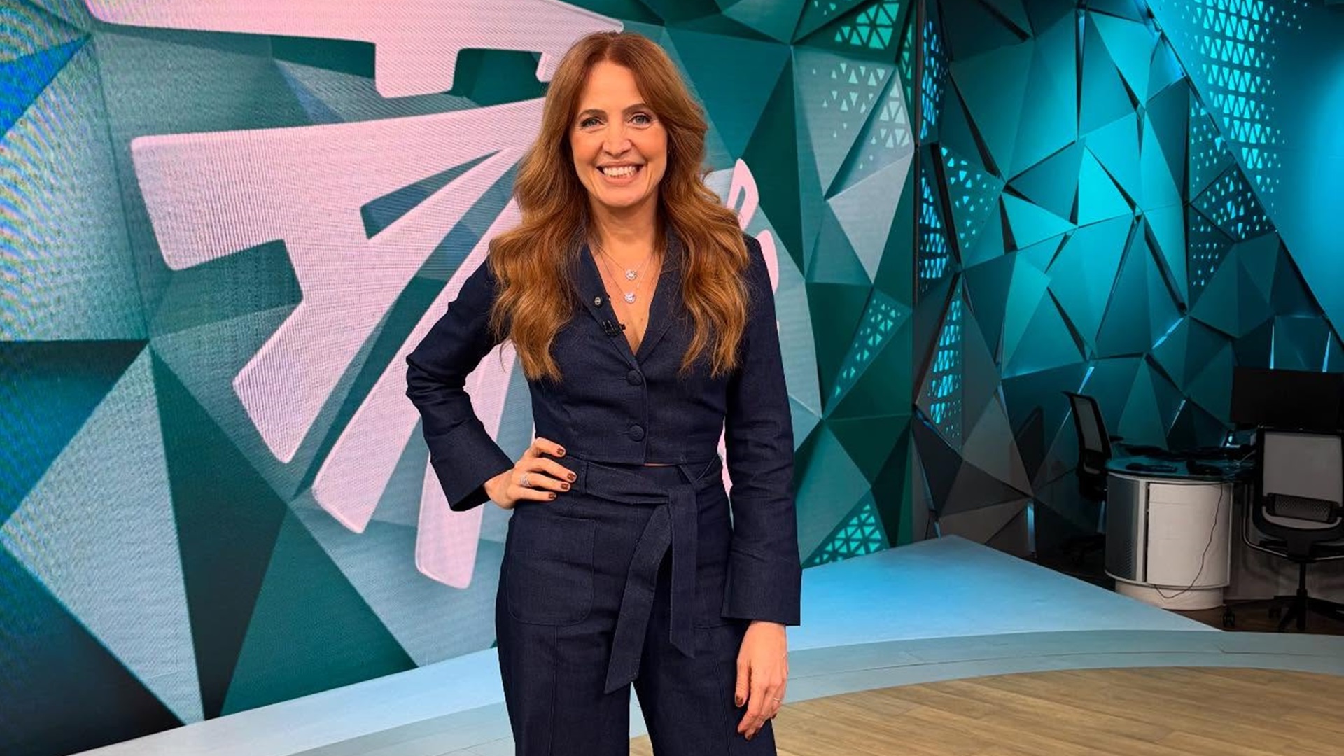 Poliana Abritta no Fantástico — Foto: Reprodução/Instagram