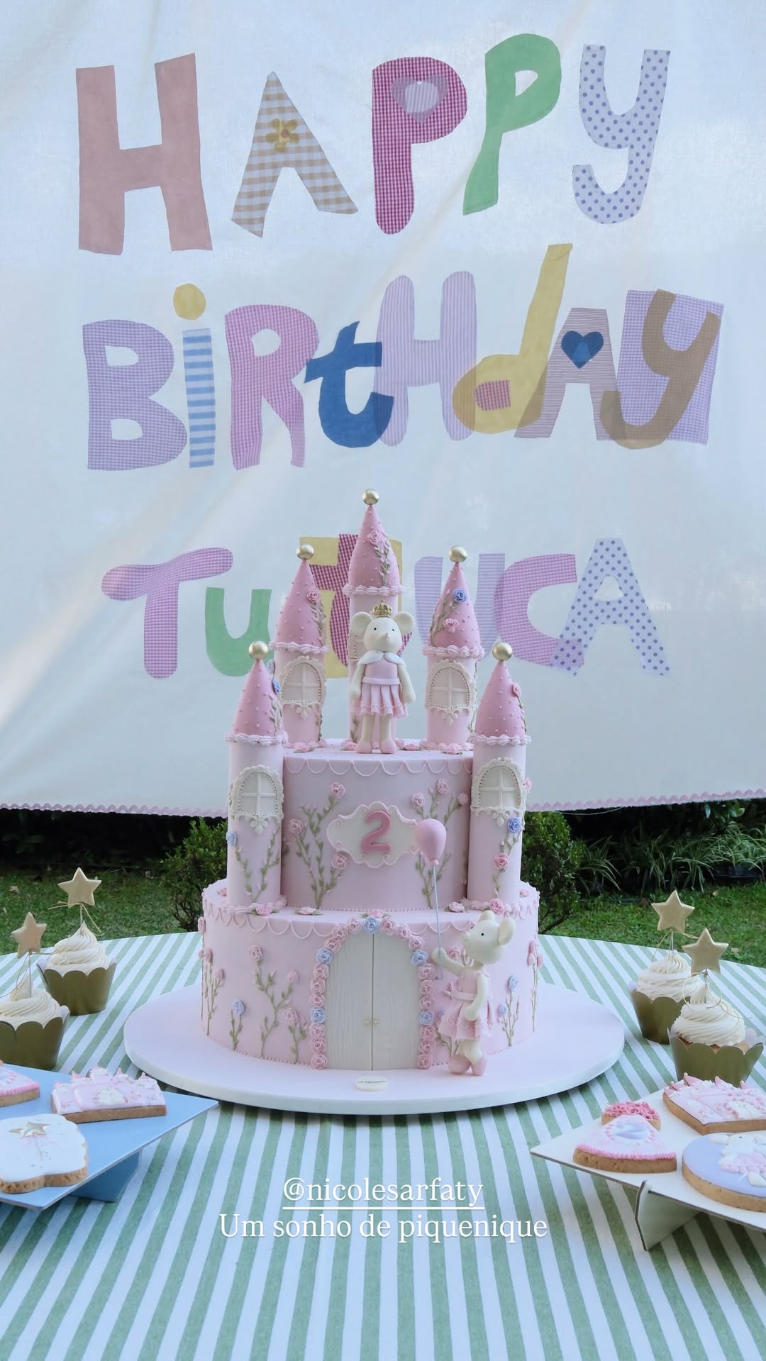 Amanda Kimberlly celebra aniversário de Helena — Foto: Instagram/Amanda Kimberlly