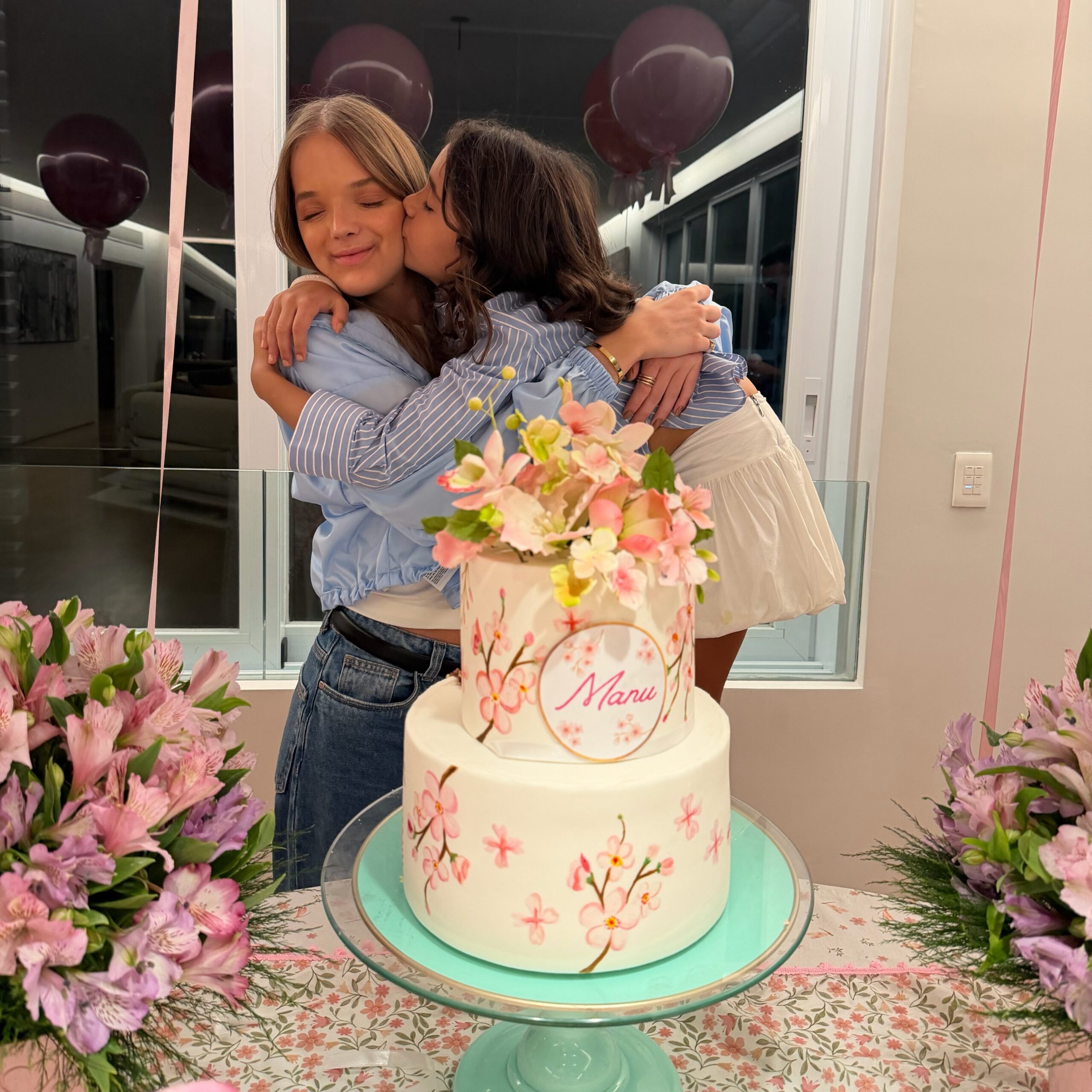 Ticiane Pinheiro comemora aniversário da caçula — Foto: Reprodução/Instagram
