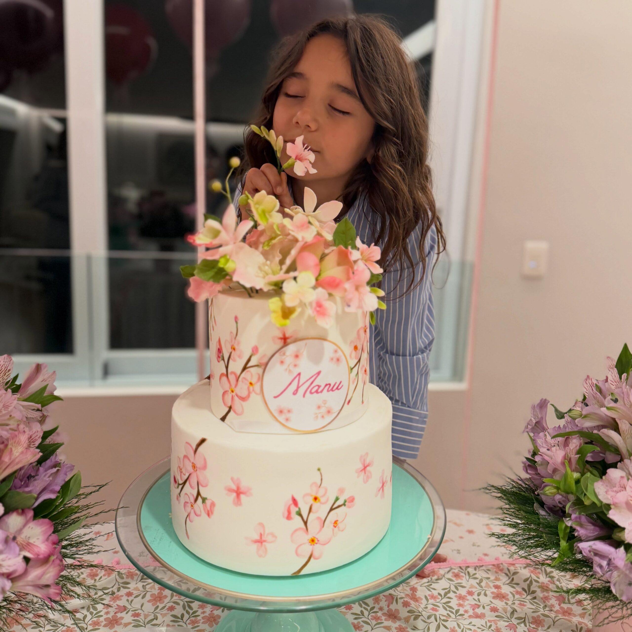 Ticiane Pinheiro comemora aniversário da caçula — Foto: Reprodução/Instagram
