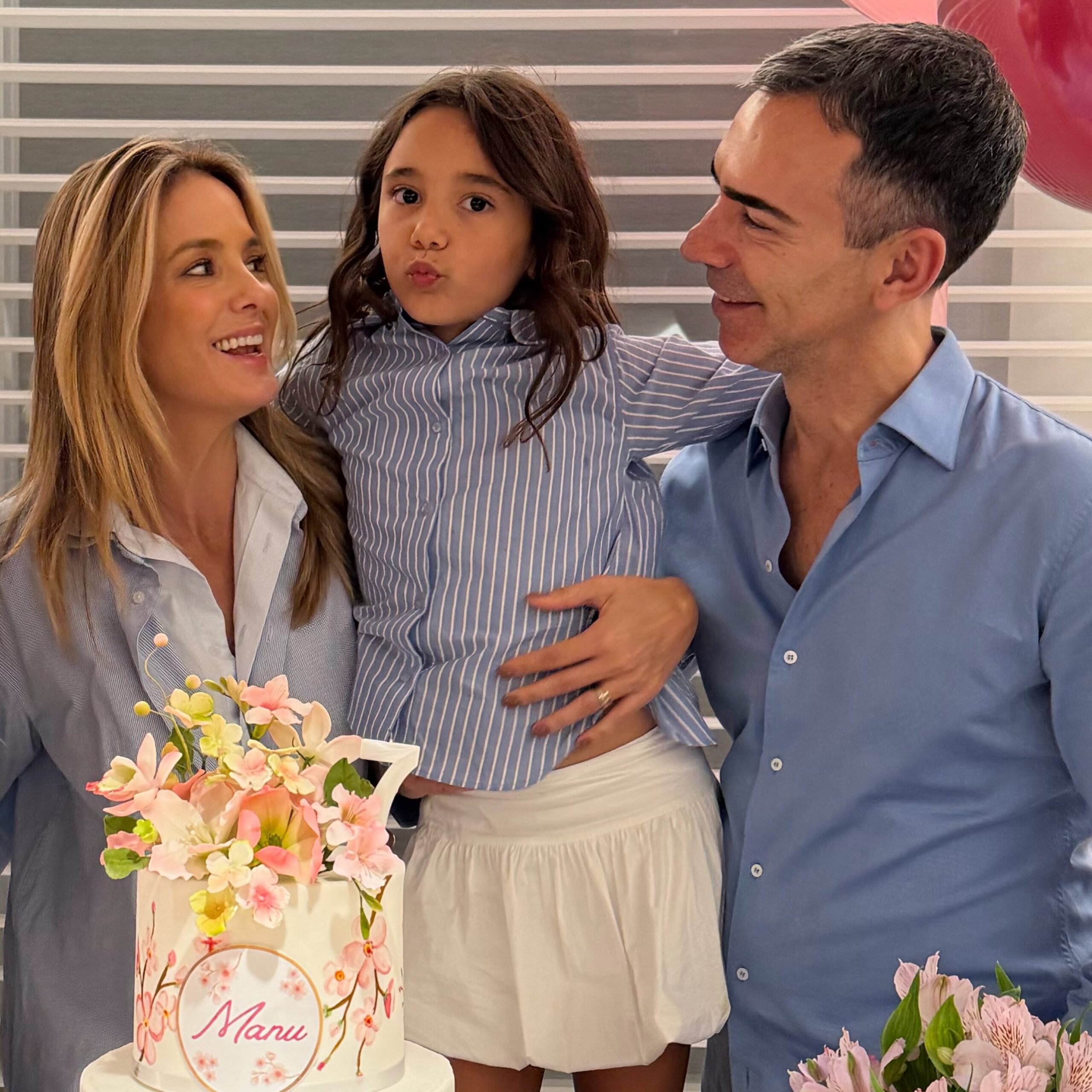 Ticiane Pinheiro comemora aniversário da caçula — Foto: Reprodução/Instagram