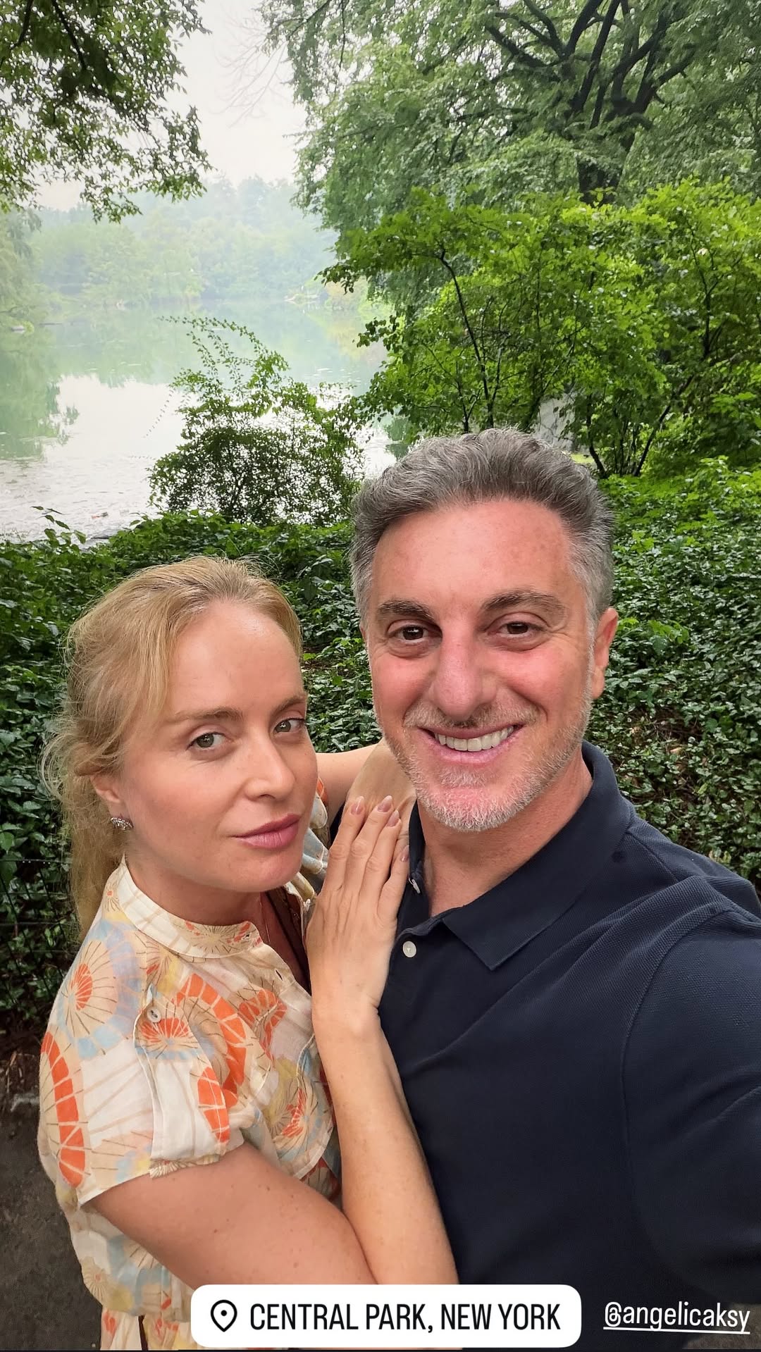 Luciano Huck e Angélica — Foto: Reprodução Instagram