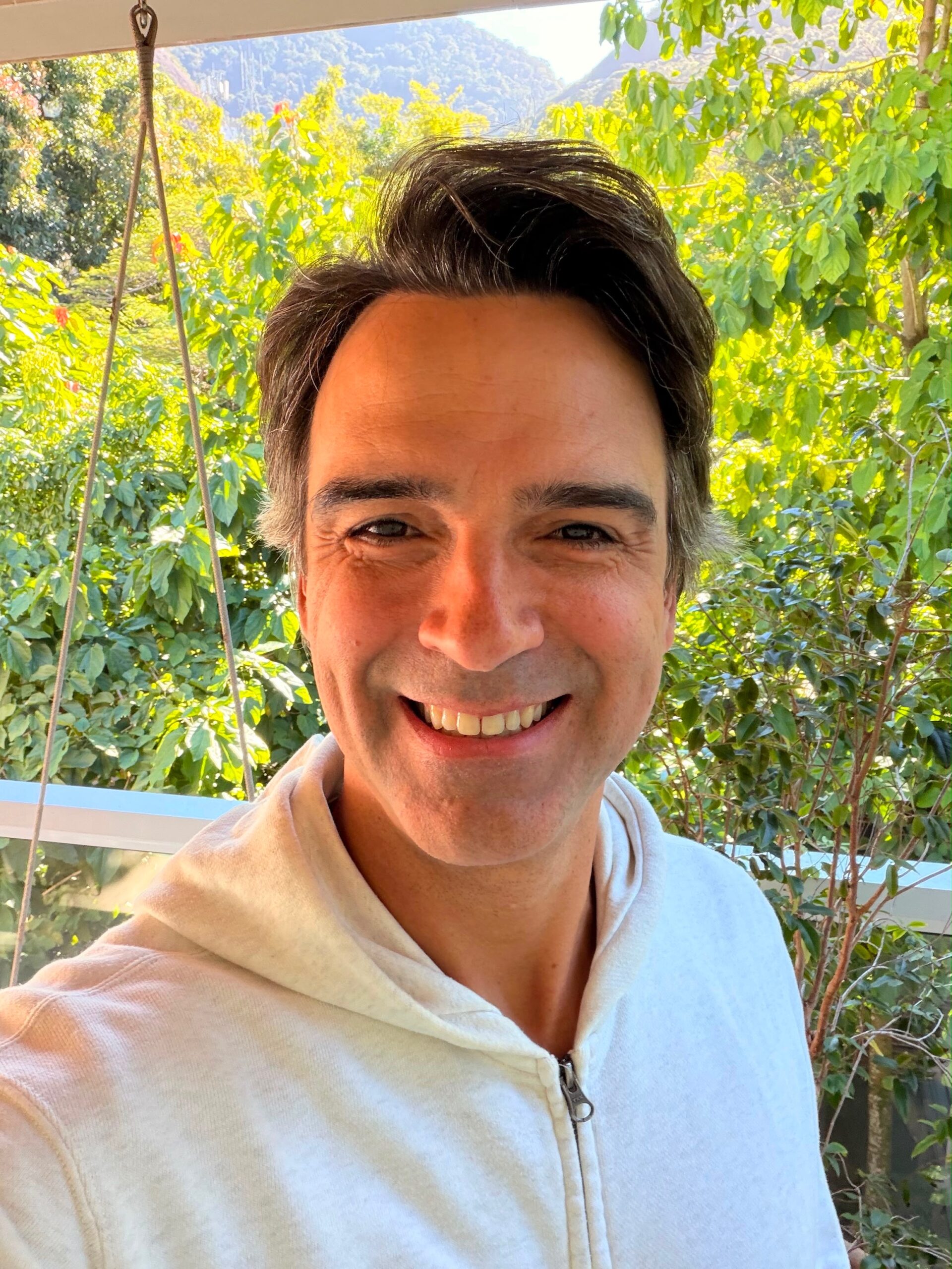Tadeu Schmidt tirou a barba — Foto: Reprodução/Instagram