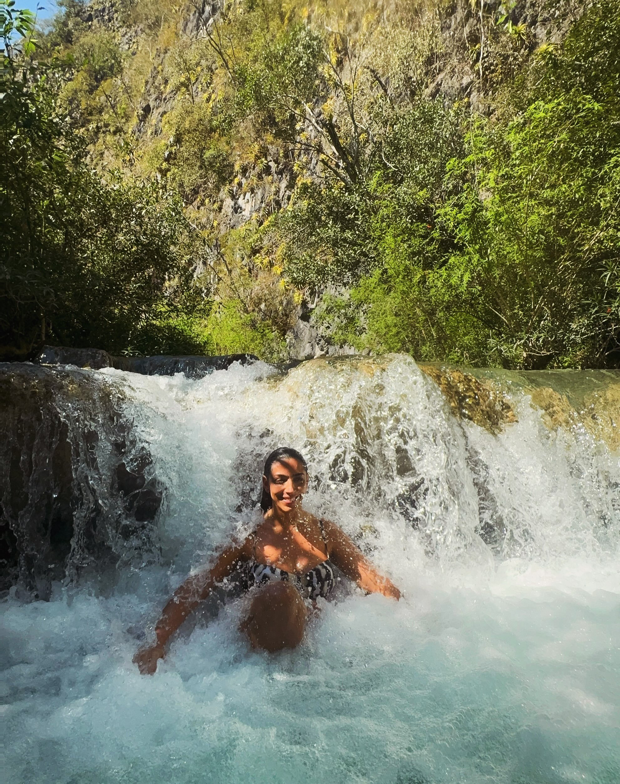 Benedita Casé durante viagem a Bonito — Foto: Reprodução/Instagram