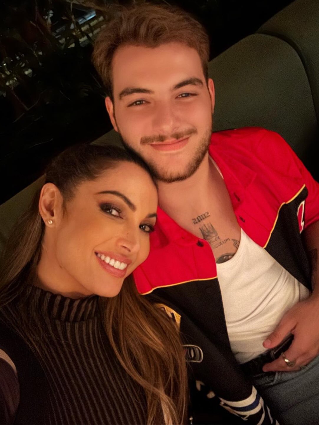 Patrícia e o filho, Felipe Poeta – Foto: Reprodução / Instagram