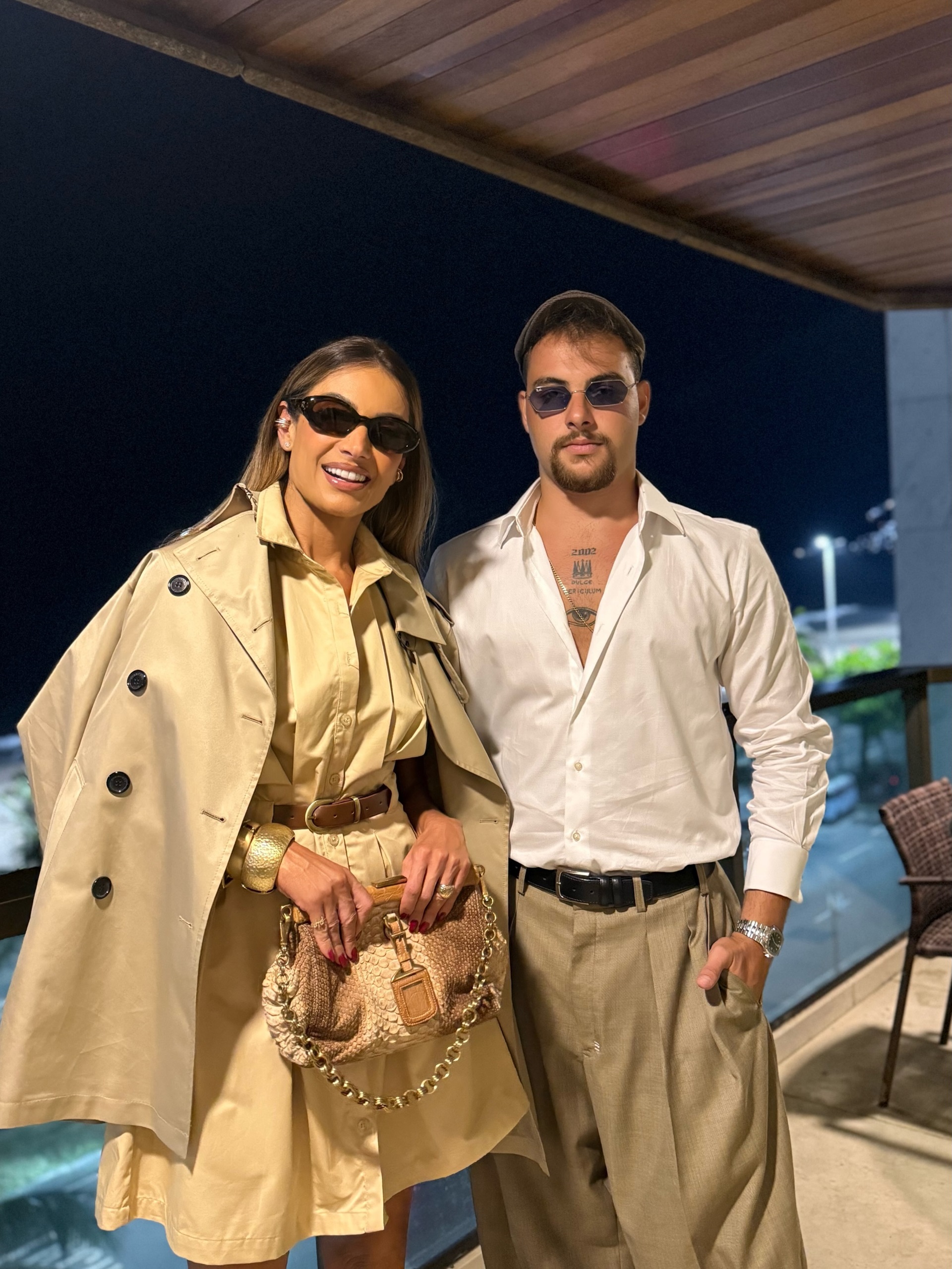 Patrícia e o filho, Felipe Poeta – Foto: Reprodução / Instagram