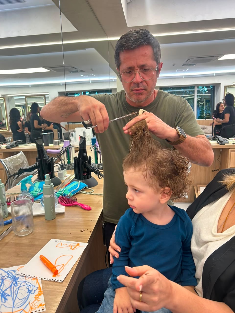 Leandra Leal com a família – Foto: Reprodução/Instagram @leandraleal