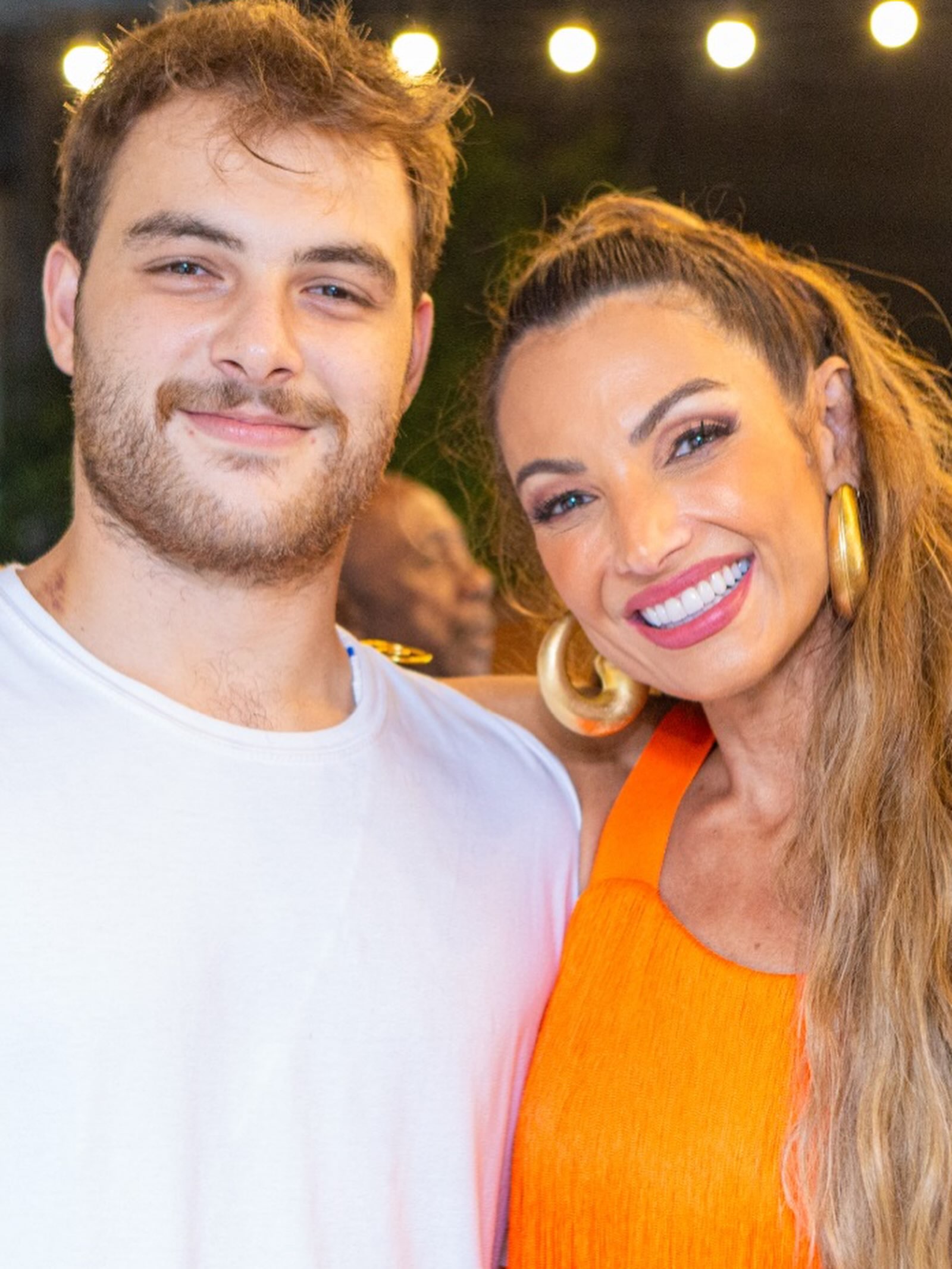 Patrícia e o filho, Felipe Poeta – Foto: Reprodução / Instagram