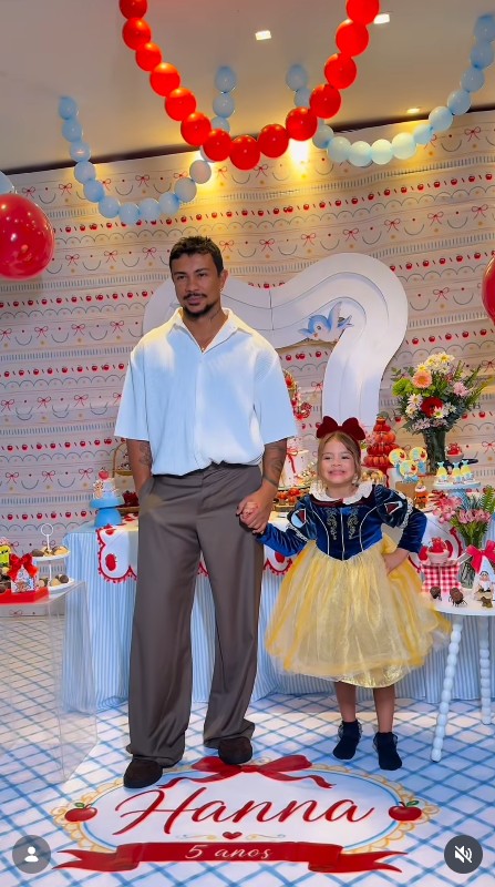 Filha caçula de Xamã celebra aniversário de 5 anos com festão - Foto: Reprodução / Instagram @babyhannaribeiro @camillamonteirofotografias