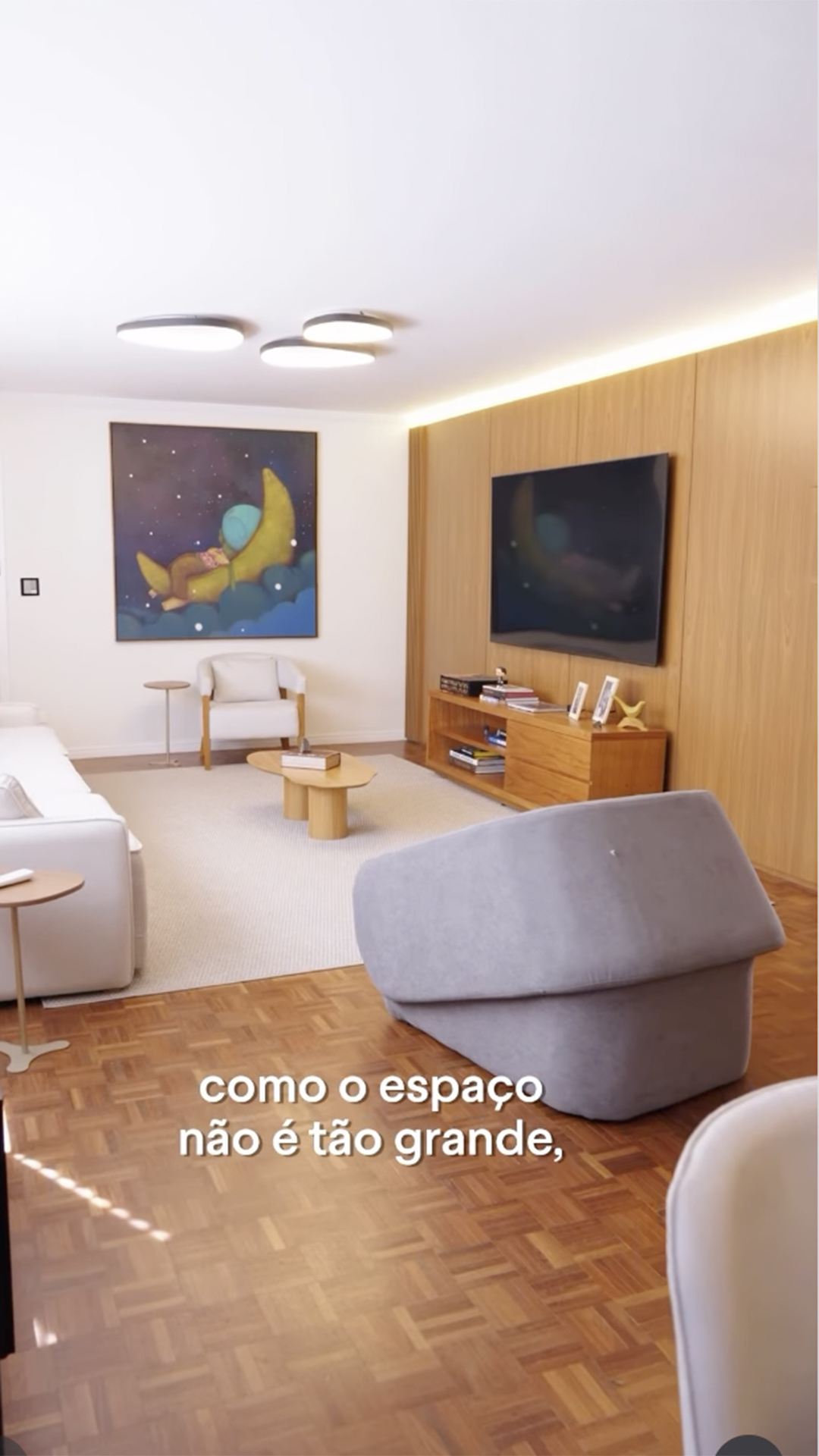 Decoração do apartamento de Marcus Buaiz e Isis Valverde - Foto: Reprodução / Instagram